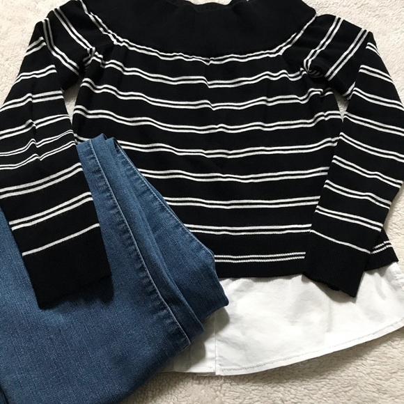 Nice INC Off The Shoulder Sweater - Picture 6 of 9